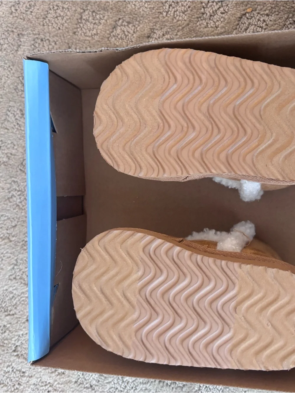 Bluey Kids Shoes Box - Tan